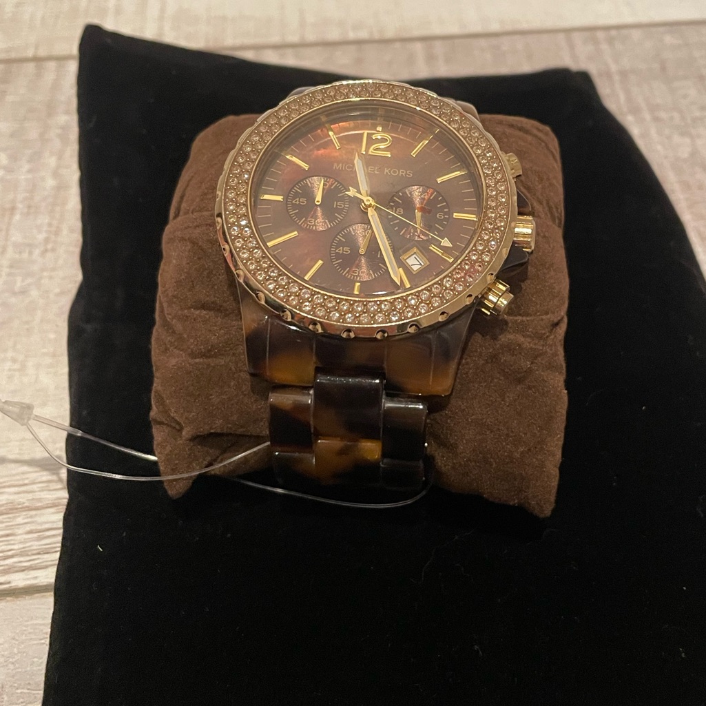 Michael Kors Tortise Band Watch